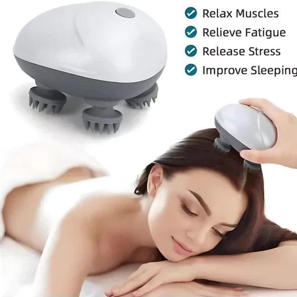 Head Massager Machine - Sabse Best Scalp Massager for Stress Relief and Sar Dard (Headache) Relief